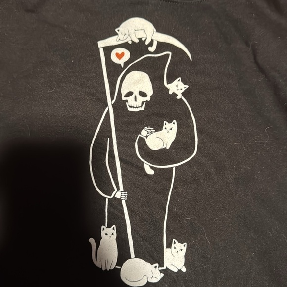 Cat Grimm Reaper Hoodie - Picture 2 of 4